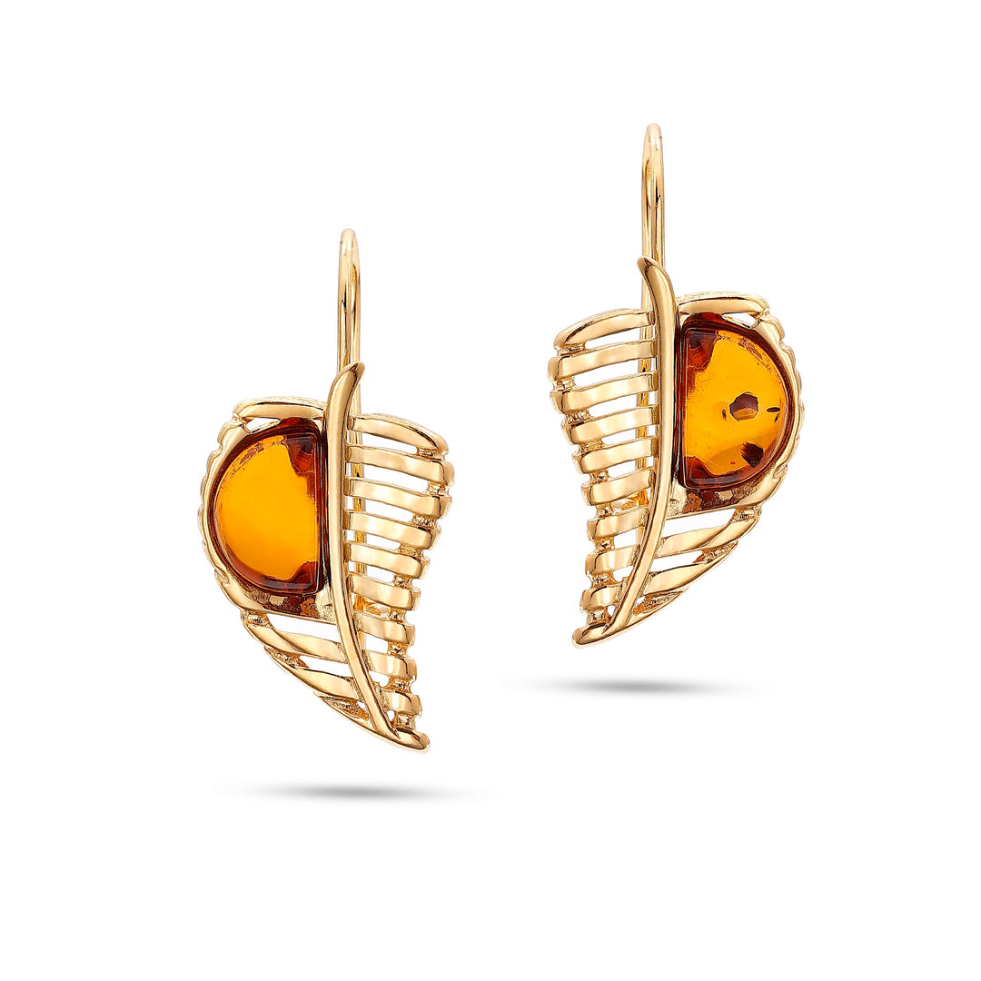 Elm Amber Earrings