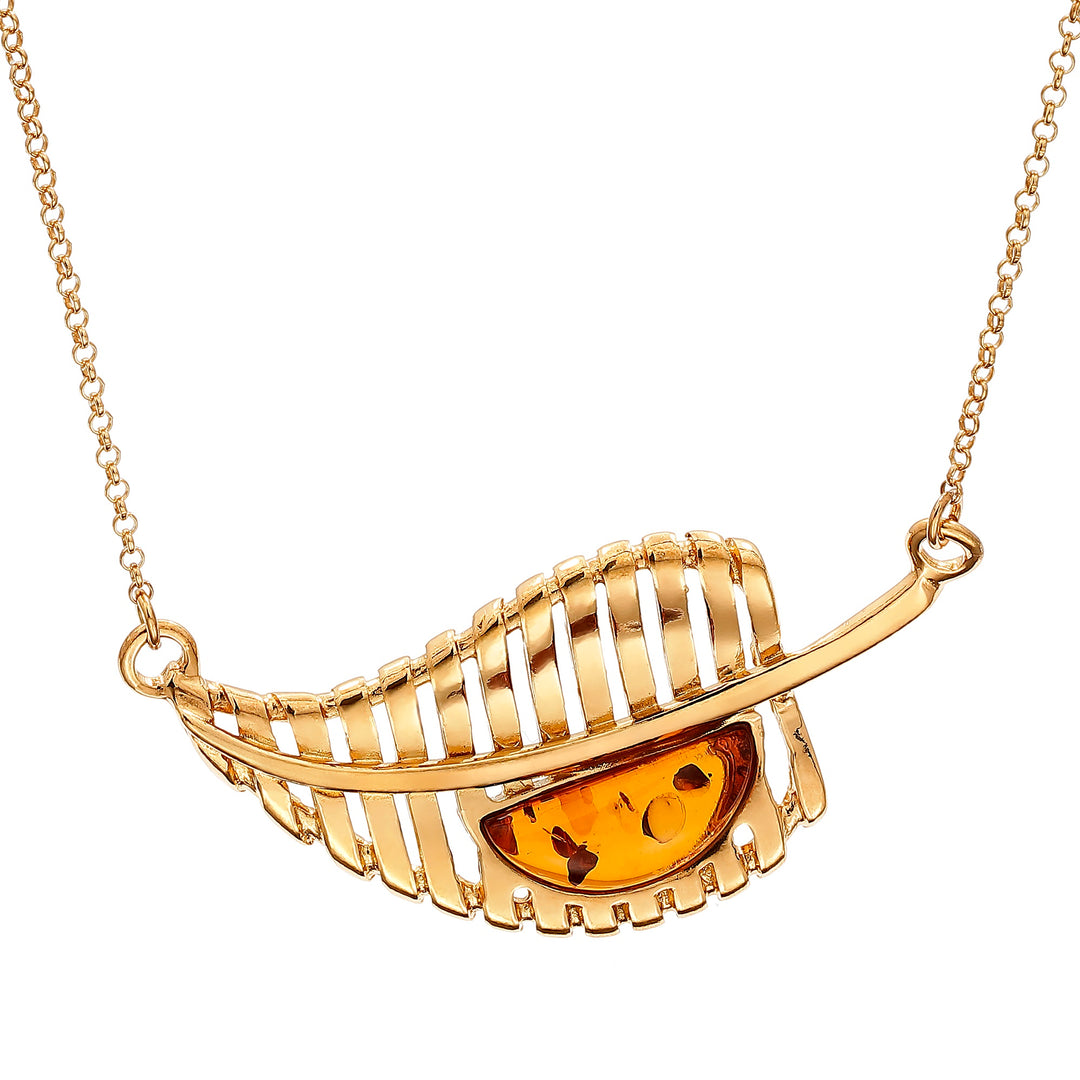 Elm Amber Necklace